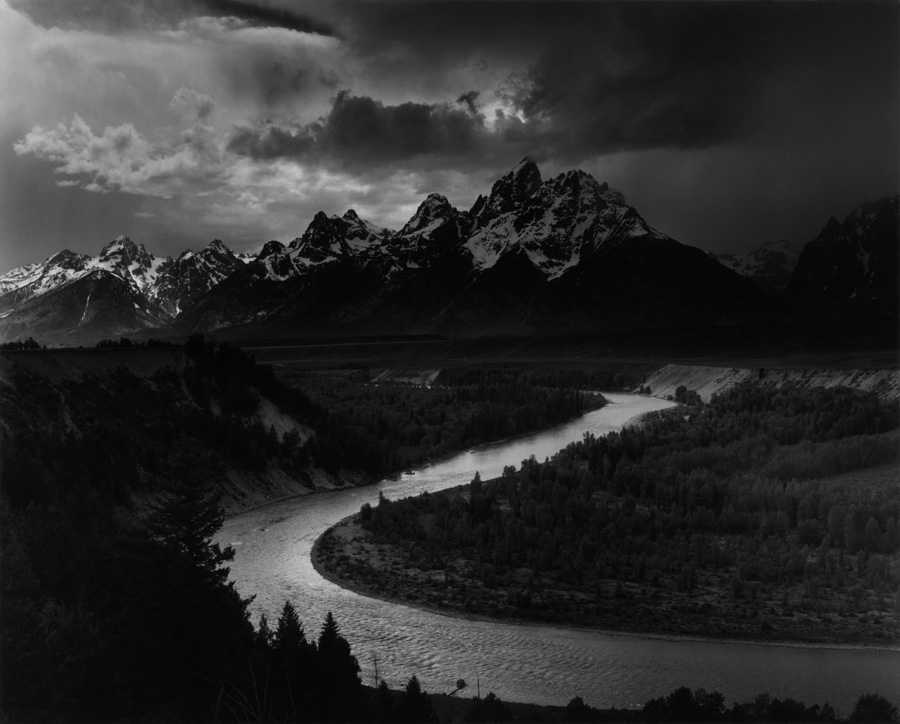 Grand Teton National Park, Snake River, Wyoming - Photo by Ansel Adams